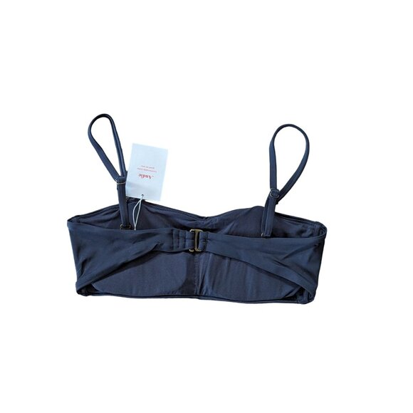 Andie Swim The Bora Bora Top Black Eco Nylon Size Small - Picture 9 of 10